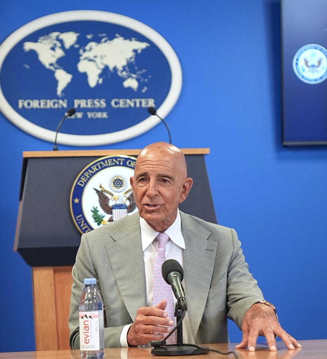 Tom Barrack, ABD Ankara Büyükelçisi: 