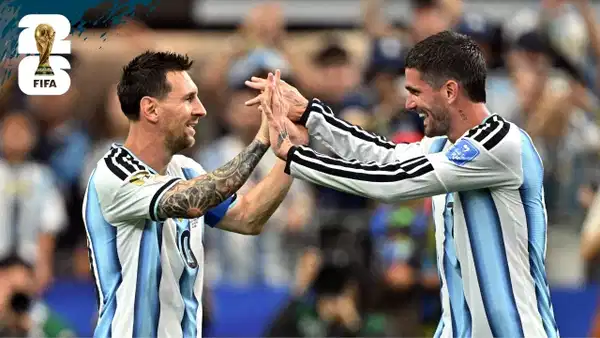 Rodrigo De Paul: Messi bu turnuvada büyük bir keyifle sahada