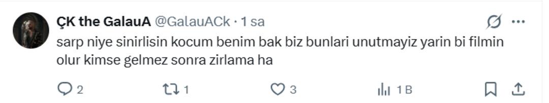 Sarp Akkaya'nın Galatasaray paylaşımı sosyal medyada olay yarattı! 7