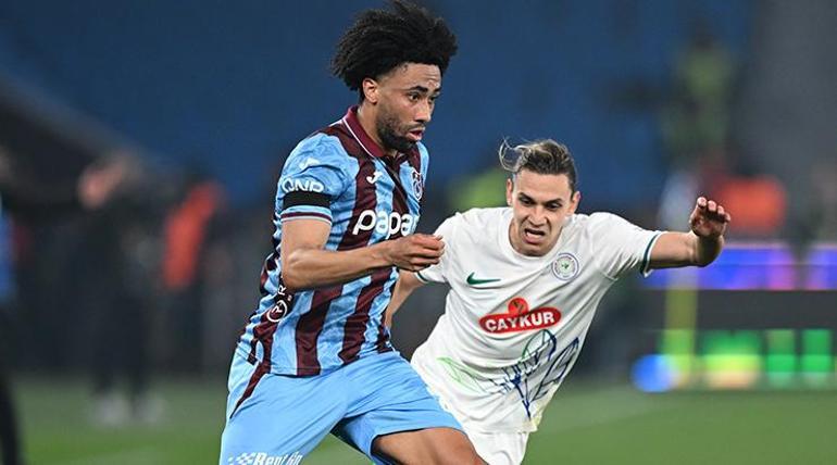 Trabzonspor, Karadeniz derbisinde Çaykur Rizespor'u tek golle mağlup etti