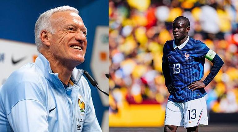 Fransa, N'Golo Kante Dünya Kupası kadrosunu açıkladı