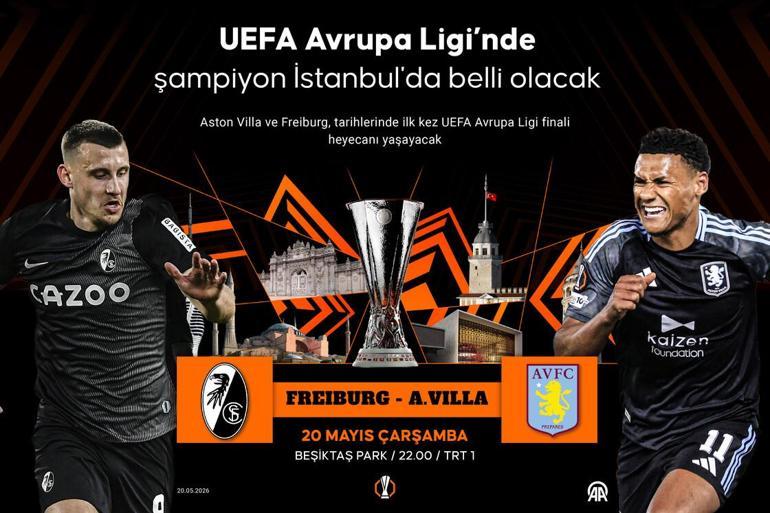 FRENBURG-ASTON VİLLA MAÇI HANGİ KANALDA? ŞİFRESİZ Mİ? NE ZAMAN? UEFA Avrupa Ligi finali nerede, hangi stadyumda oynanacak?