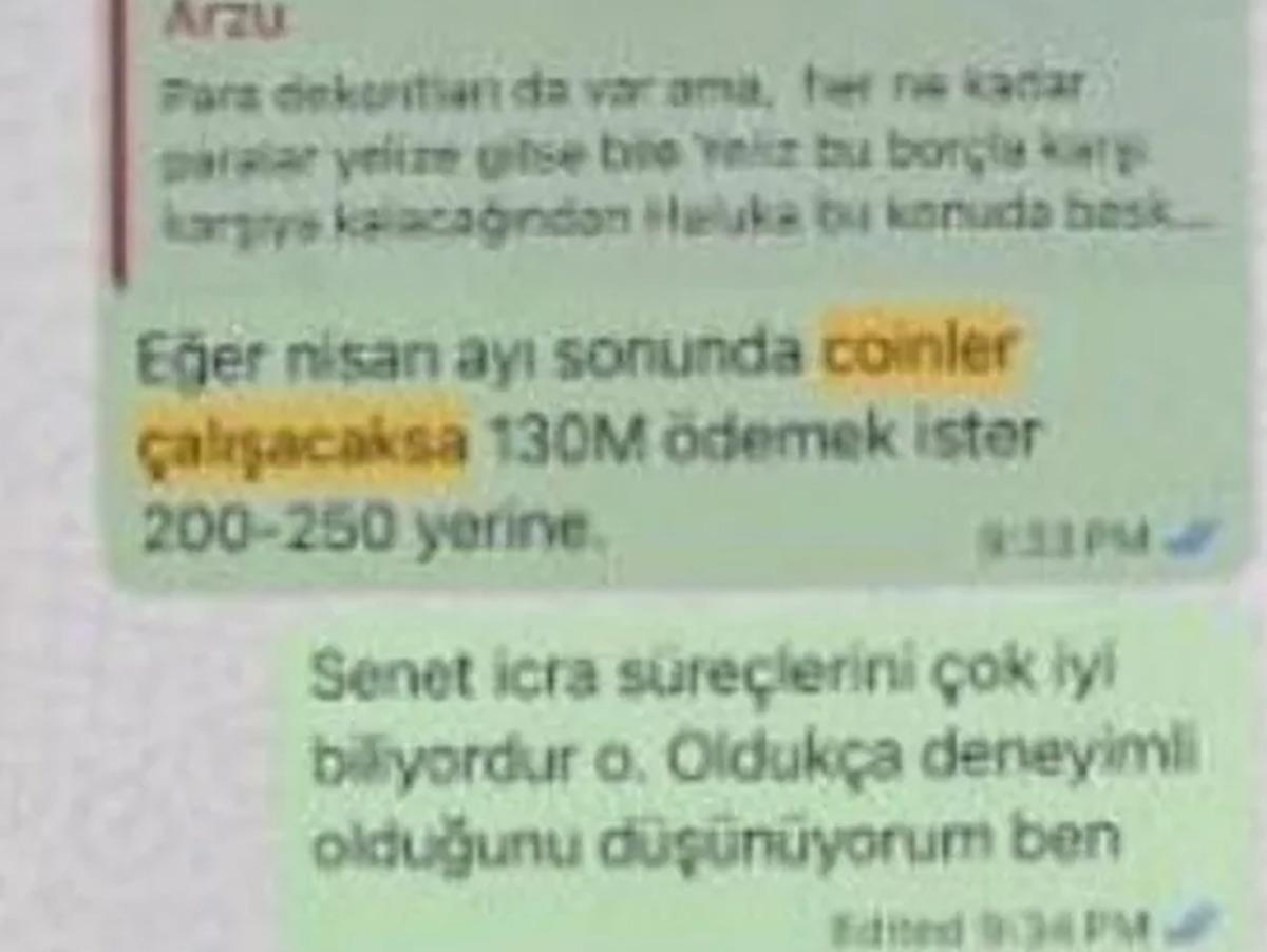 WhatsApp mesajları ortaya çıktı! Haluk Levent bu sözlerle sevgilisini dolandırdı.